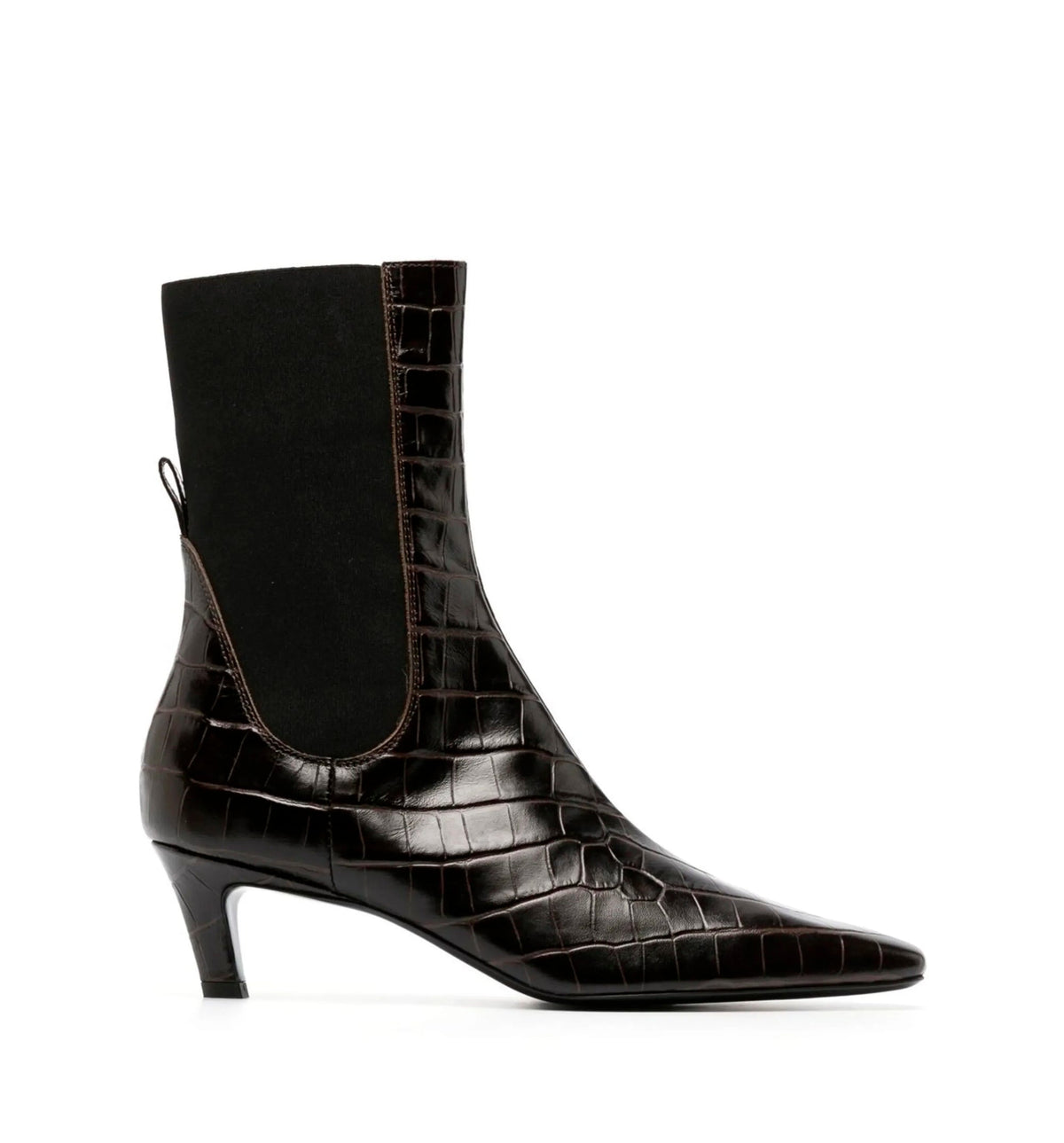 50mm Croco-embossed Chelsea Boots