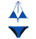 Printed stretch jersey bikini