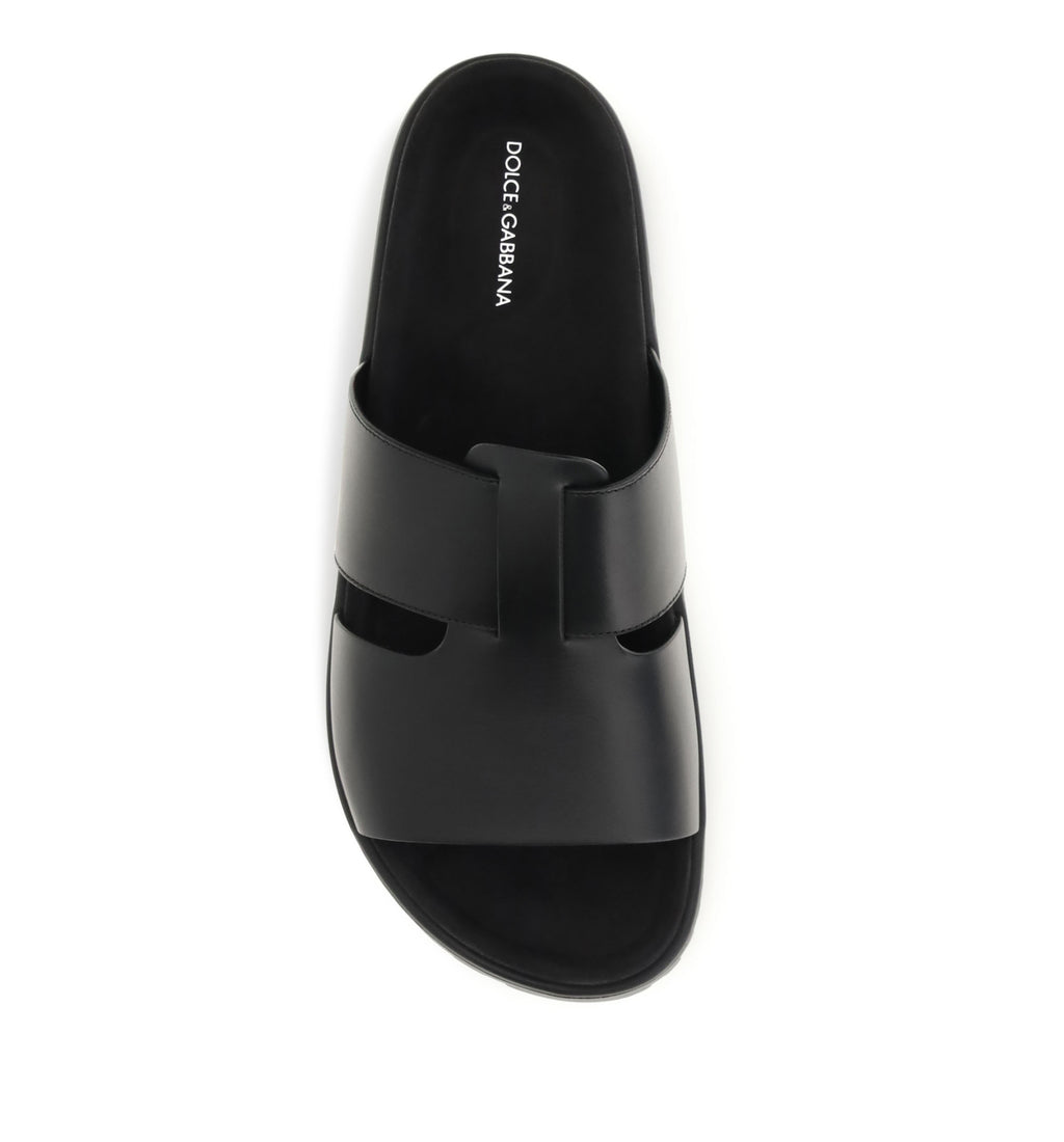 Dolce & Gabbana Leather-strap Sandals