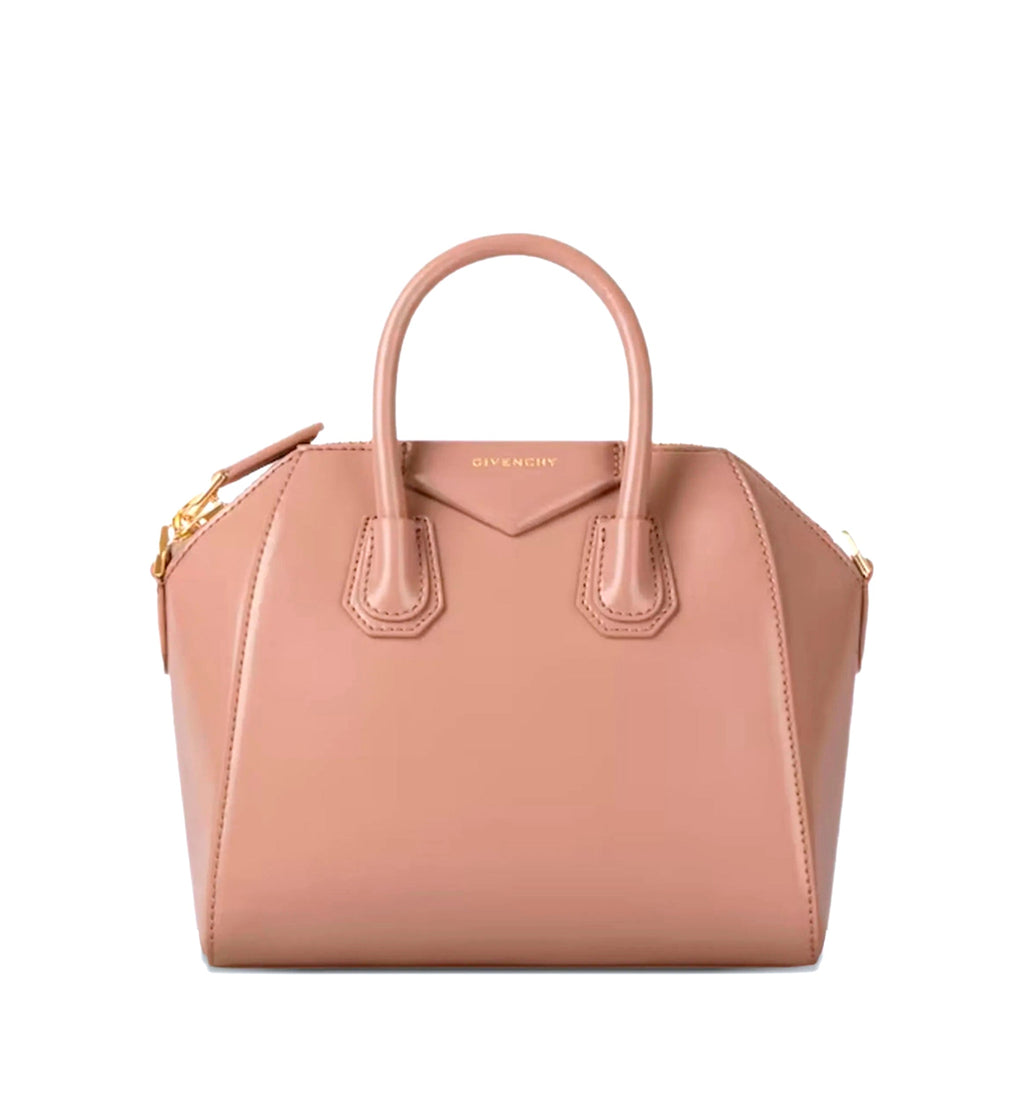 Mini Antigona bag in Box leather
