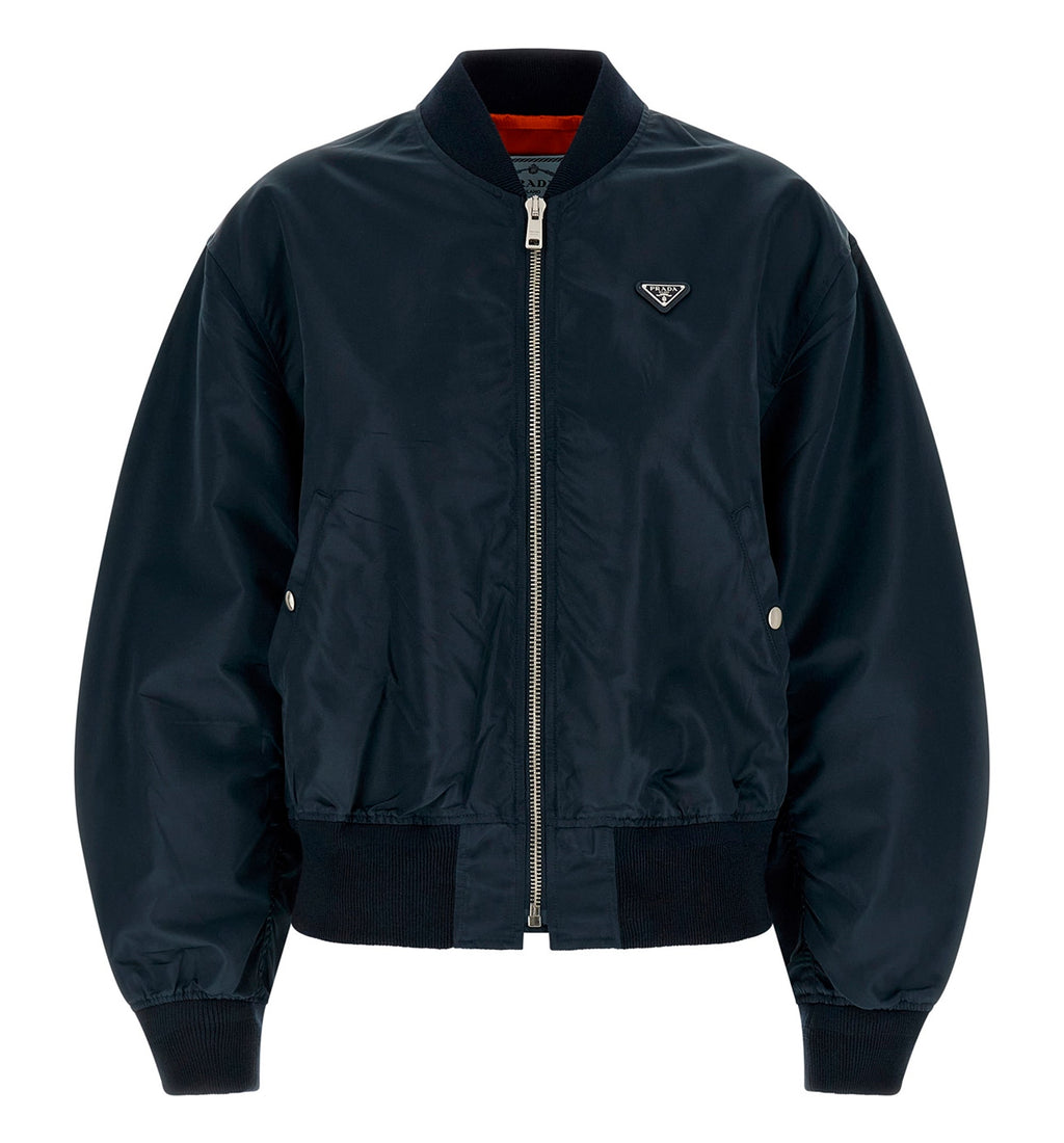 Twill bomber jacket