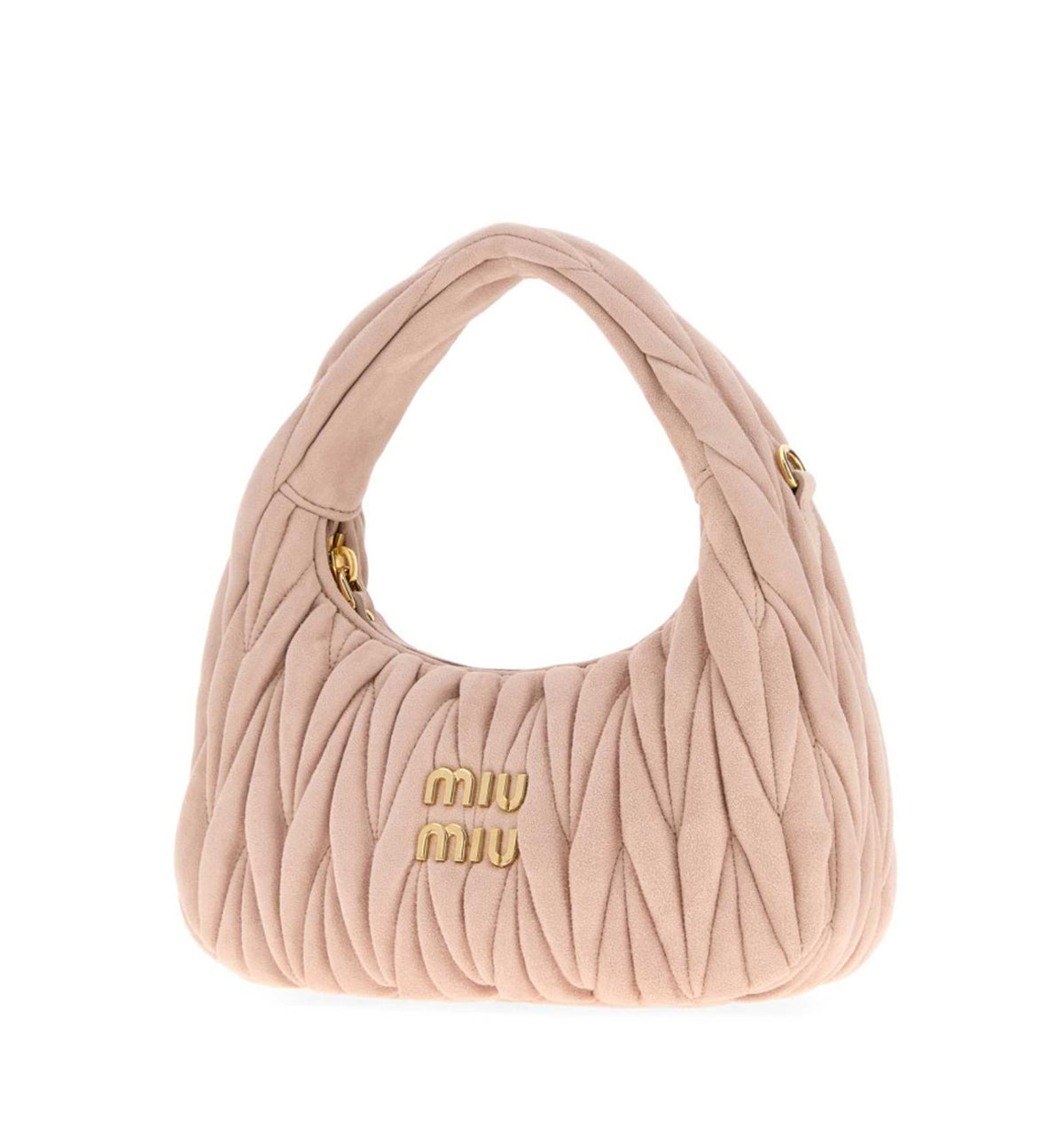 Wander Matelassé Suede Bag