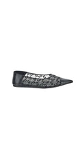 Mesh 4g Ballerina - Black