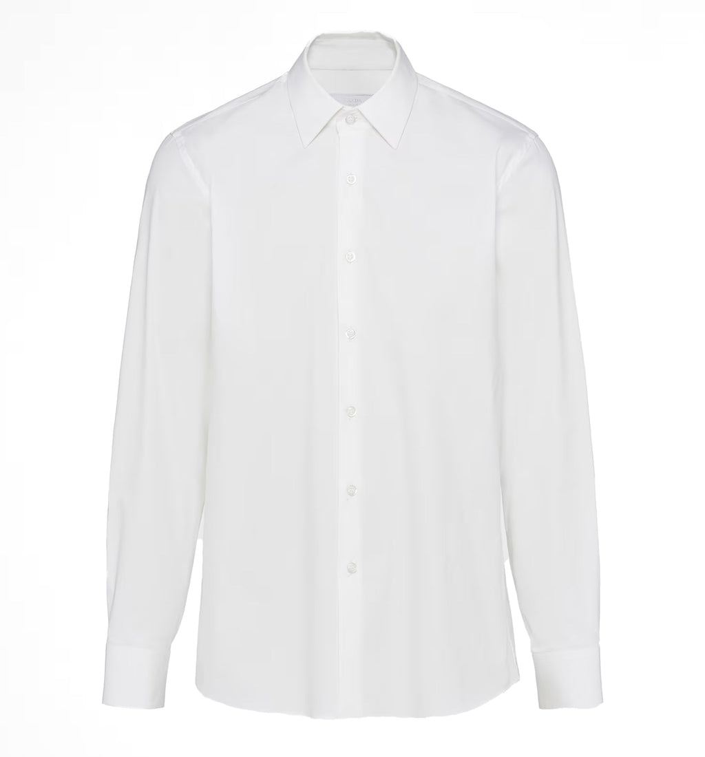 Stretch cotton shirt