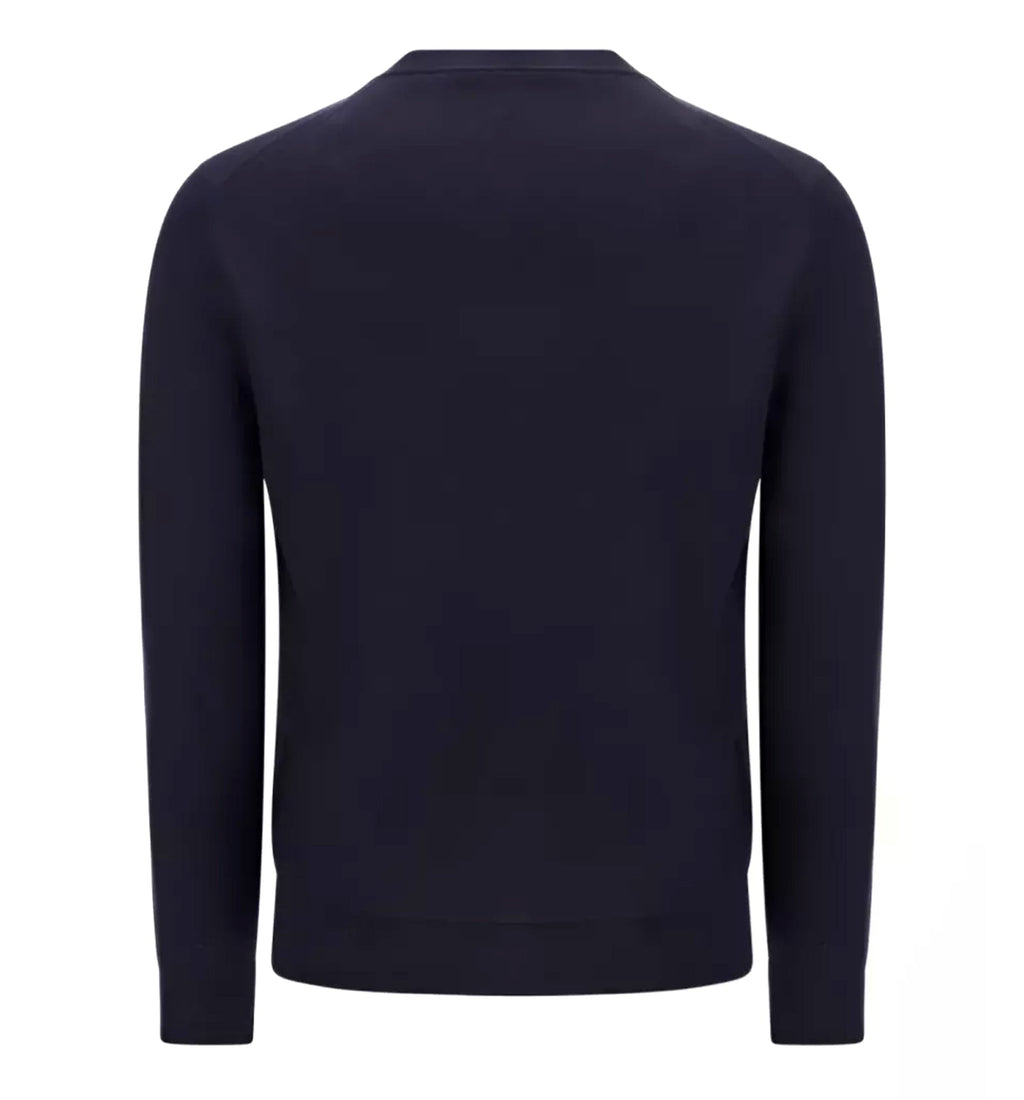 Superfine Wool Crew-neck Sweater