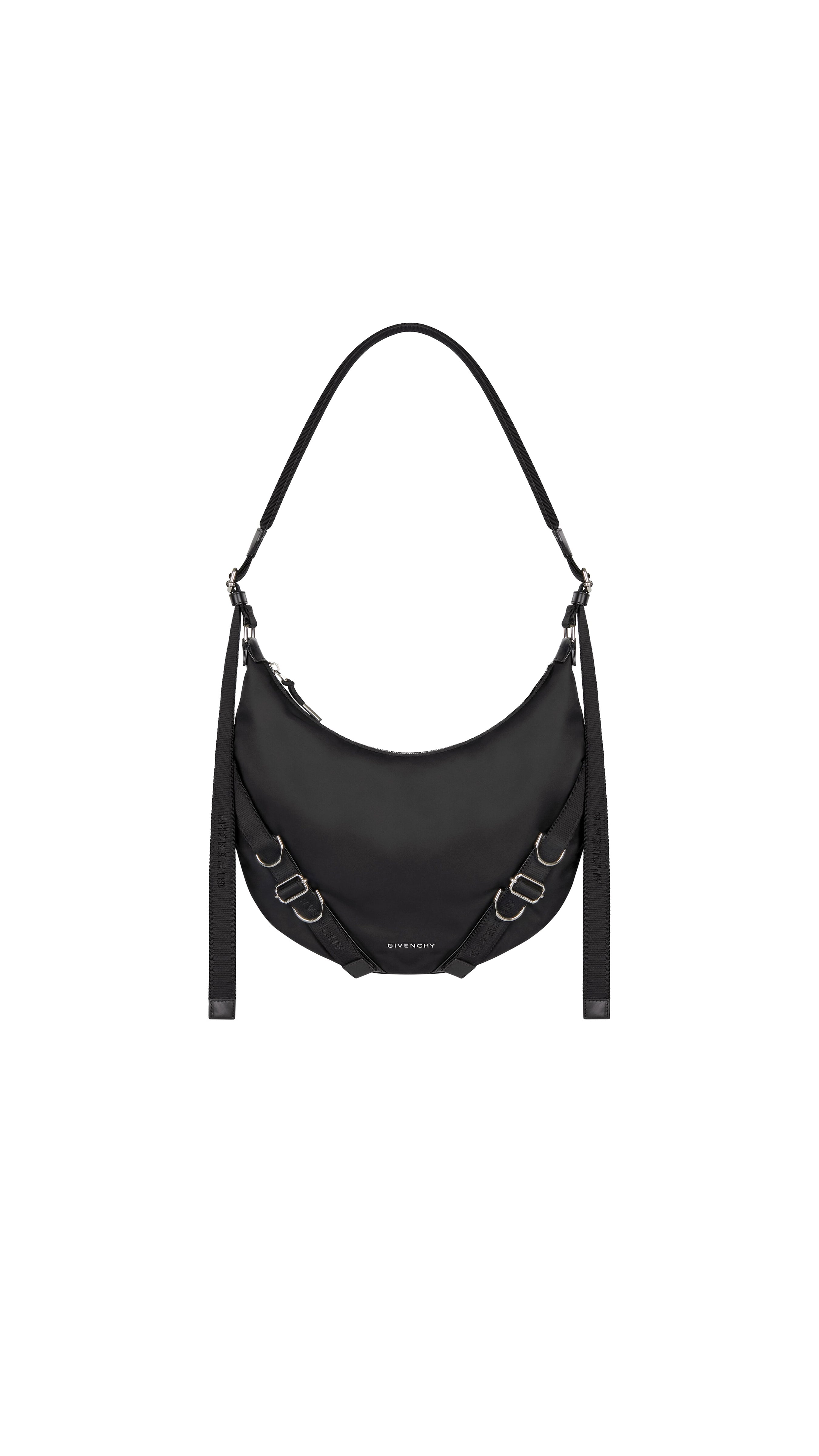 Voyou Crossbody Bag in Nylon - Black