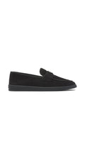 Suede Slippers - Black