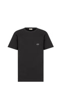 CD Icon T-Shirt, Fitted Silhouette - Black