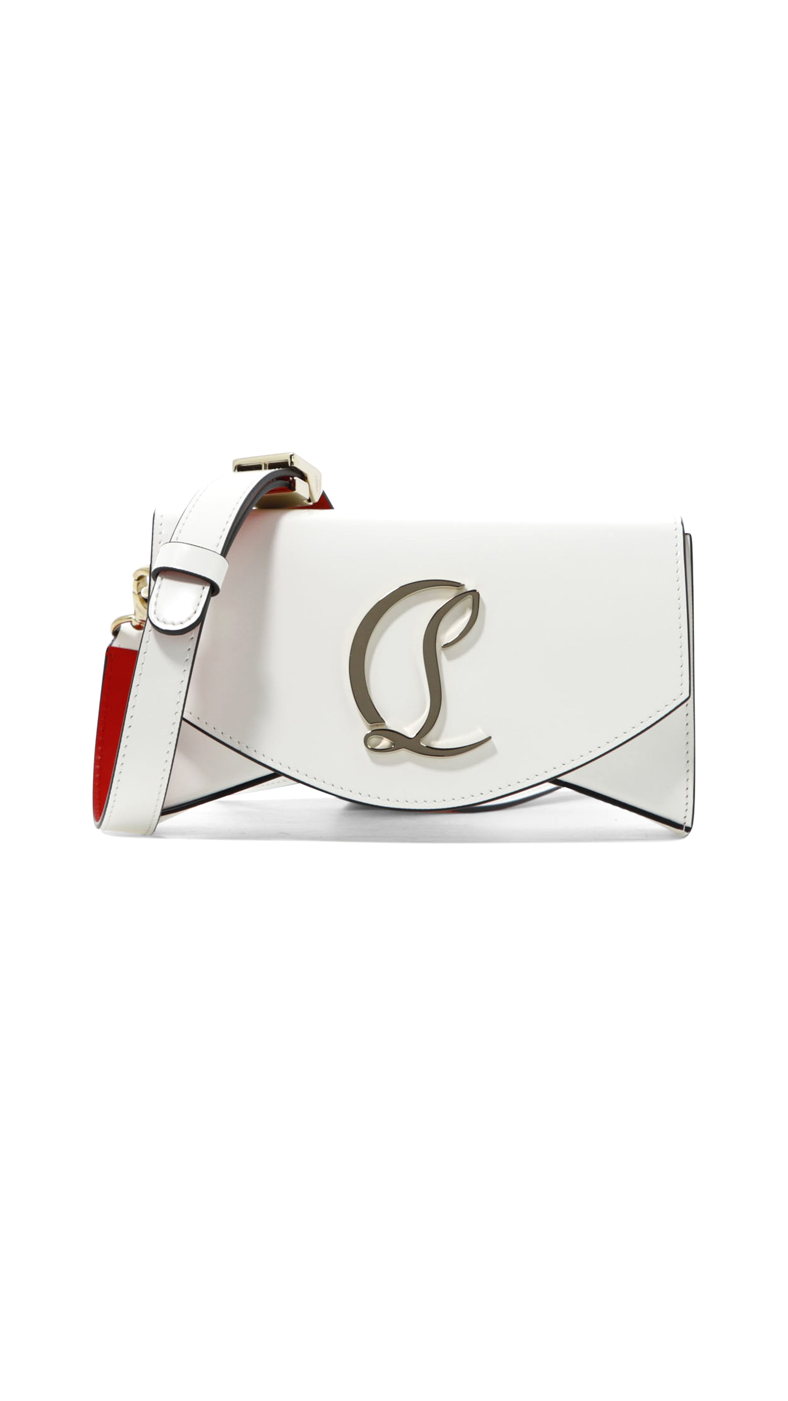 Cl Logo Clutch - White