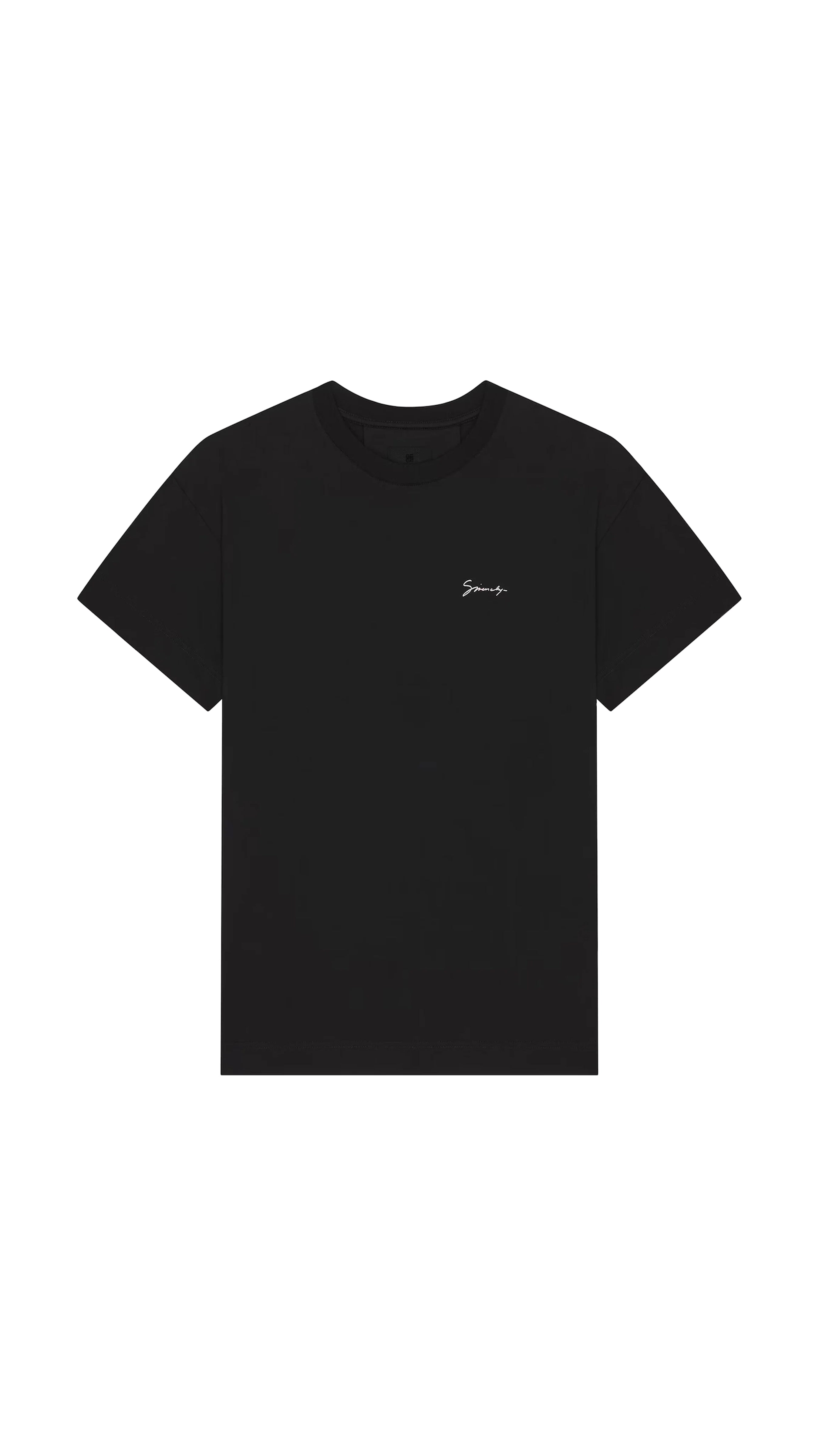T-shirt In Cotton With Hubert Objects Print - Black
