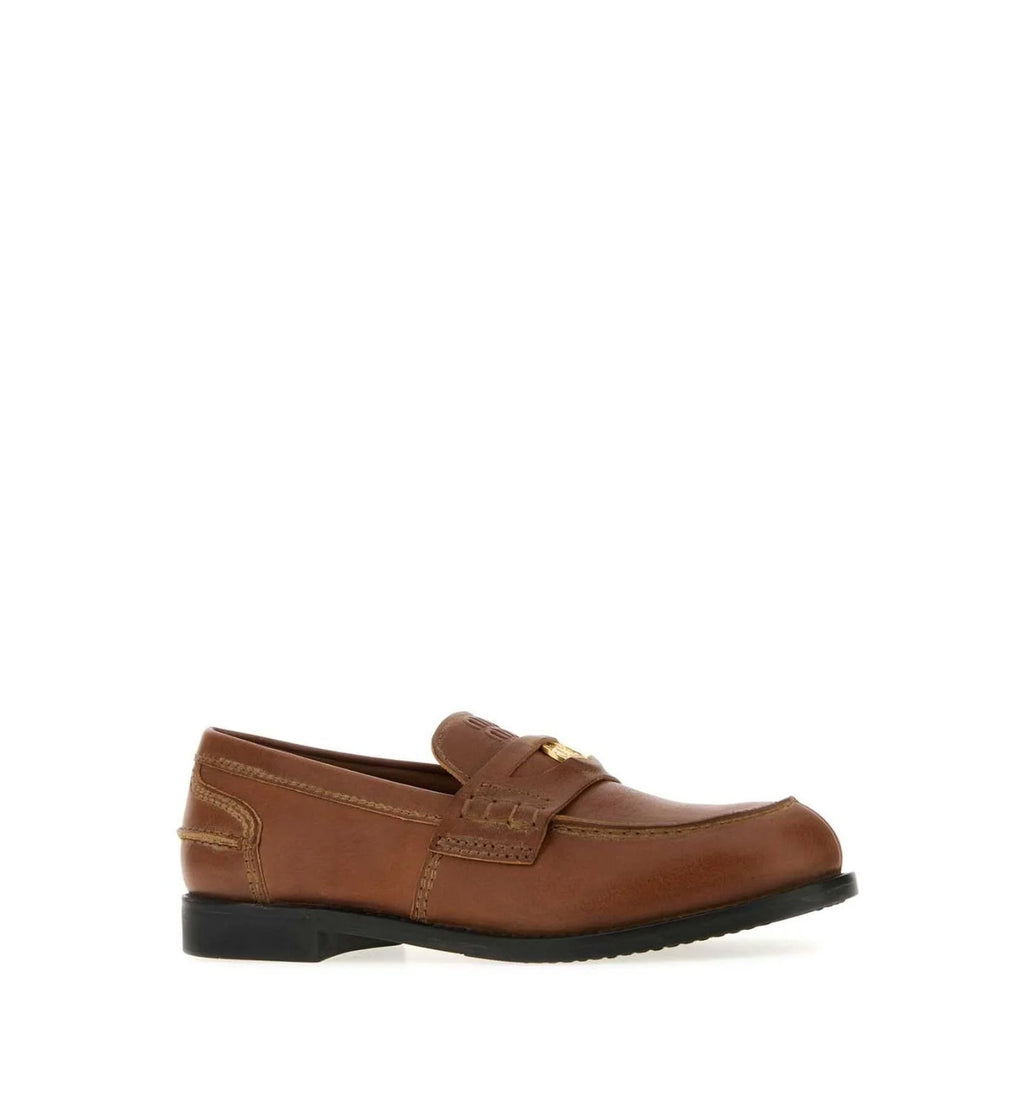 Embossed Loafers
