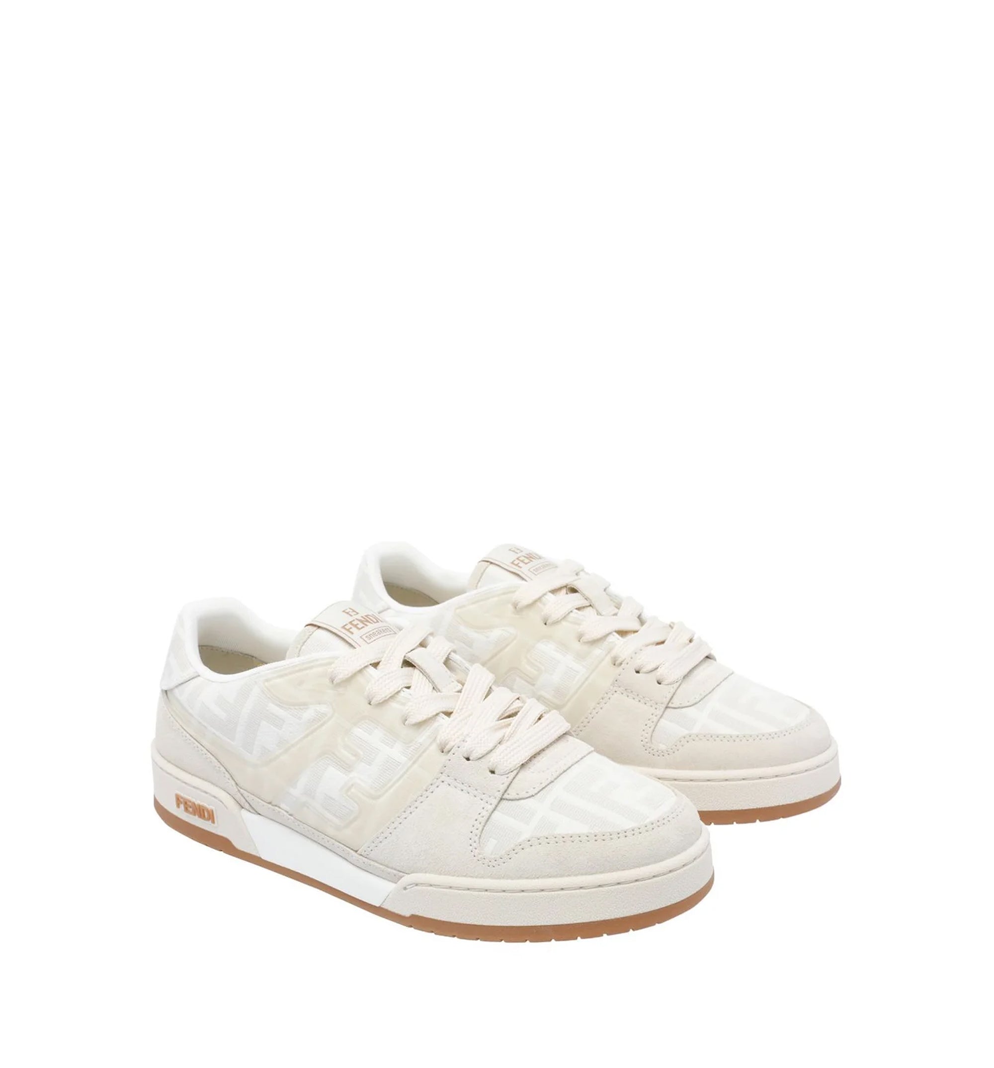 Fendi Match Sneakers - White