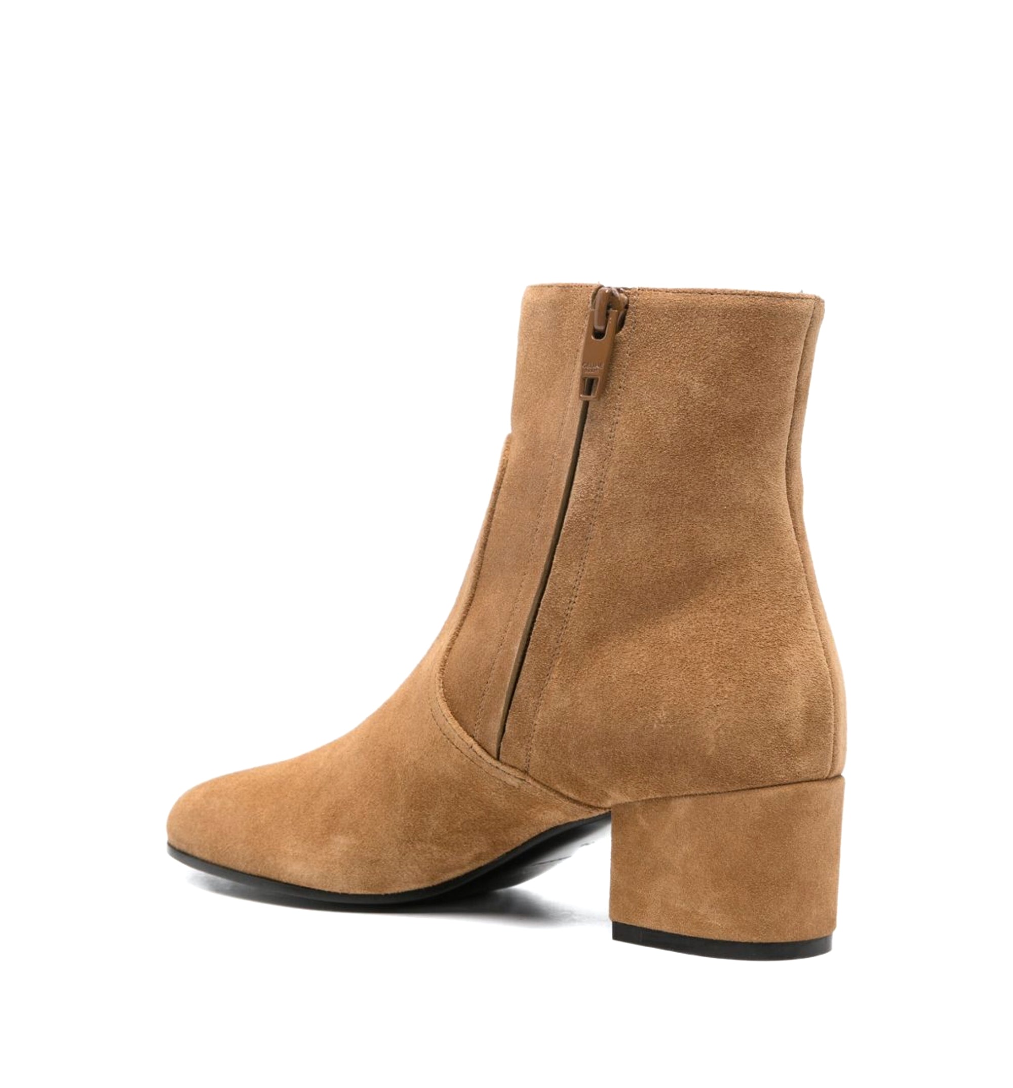 Triomphe Short Suede Boots