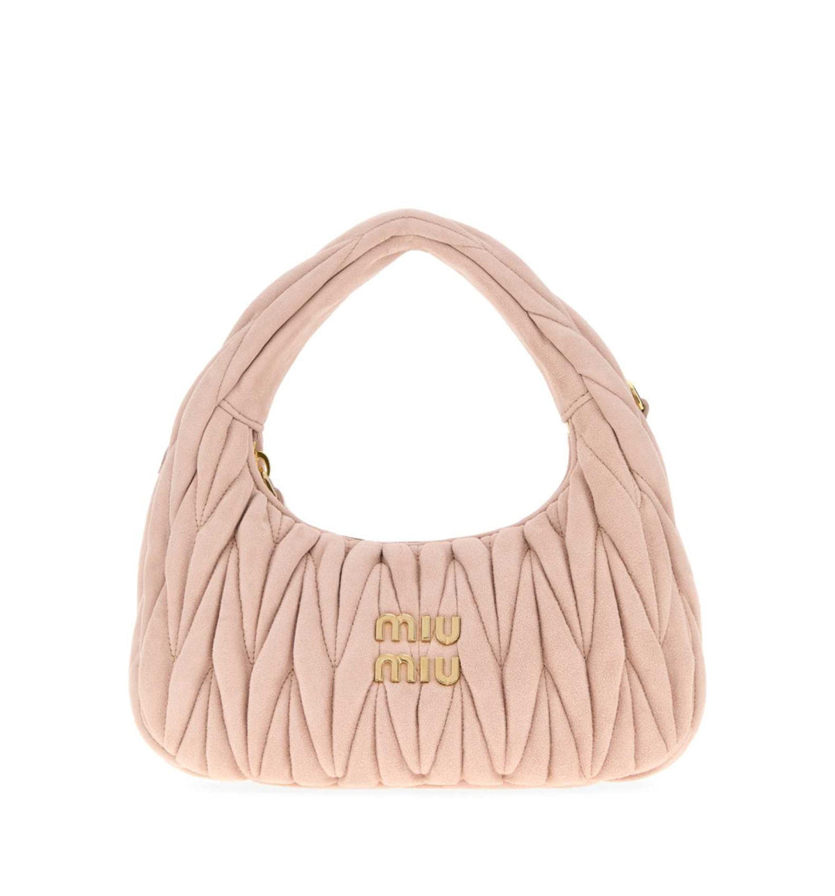 Wander Matelassé Suede Bag