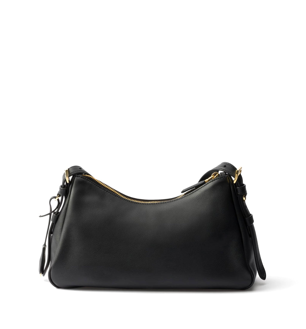Prada Aimée Medium Leather Shoulder Bag