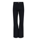 Lulu Jeans In Raw Wash Black Denim - Raw Wash