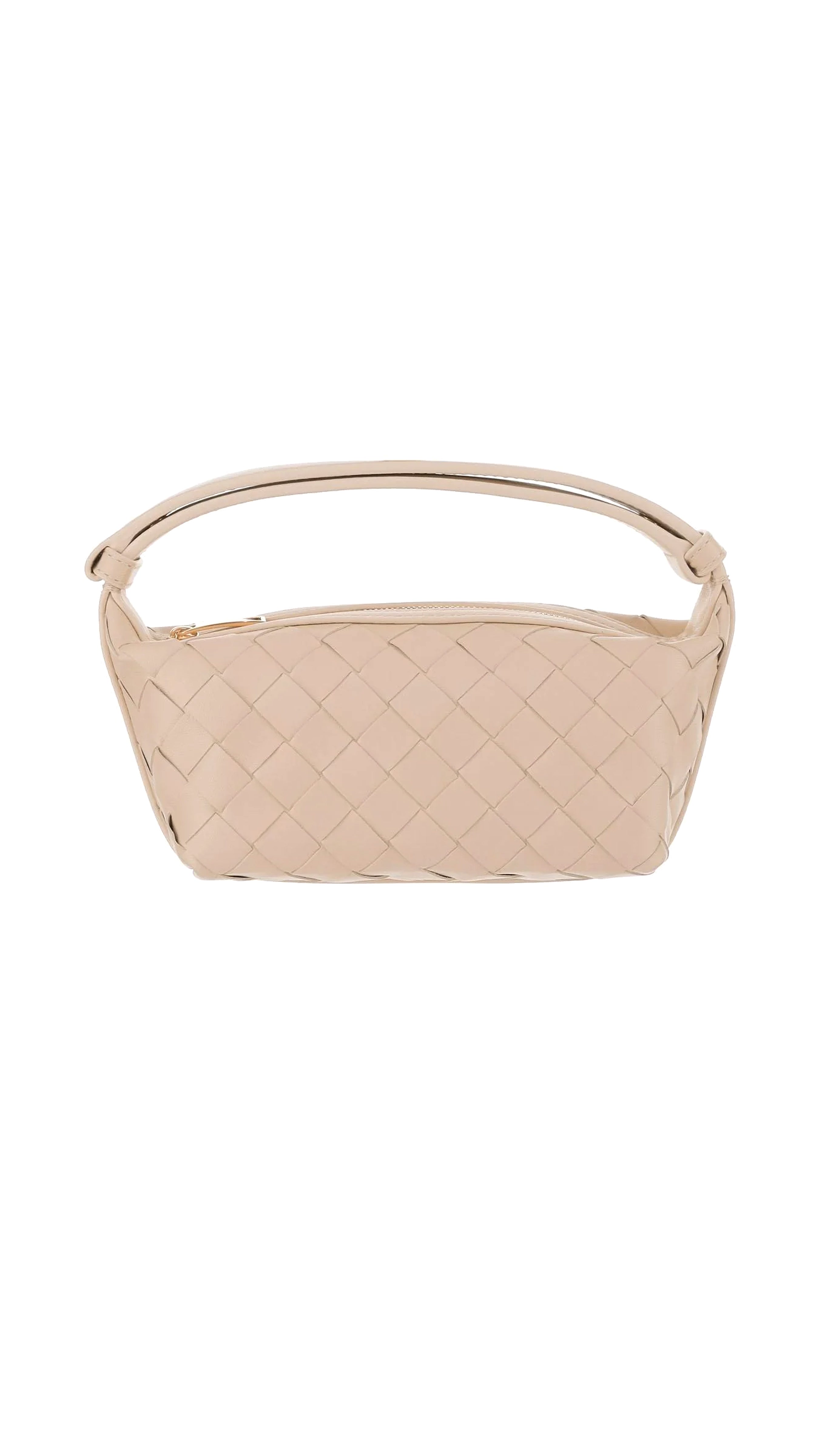 Small Intrecciato Bag - Beige