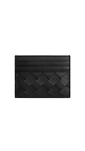 Intrecciato Credit Card Case - Fondant