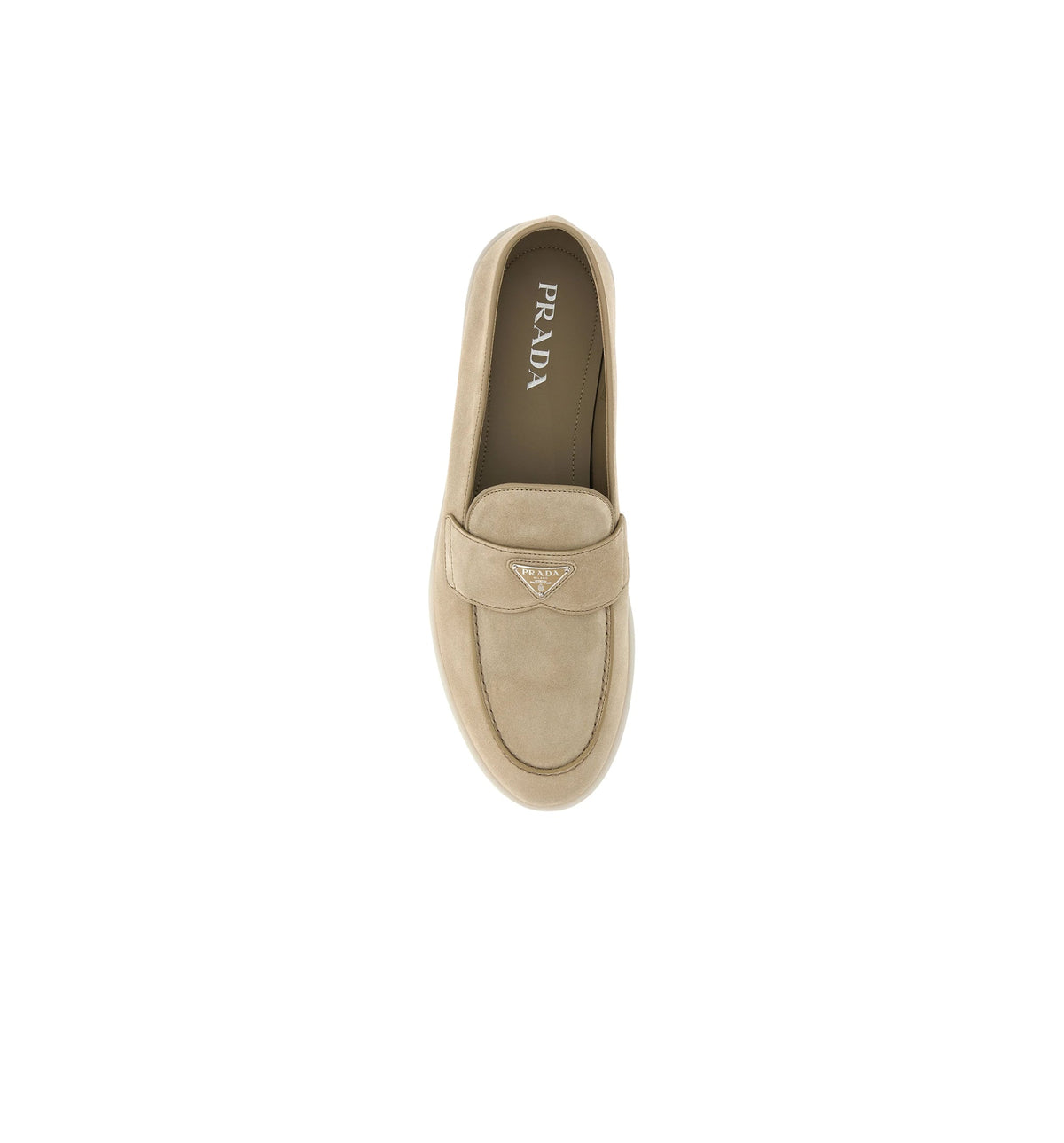 Suede Loafers - Desert Beige