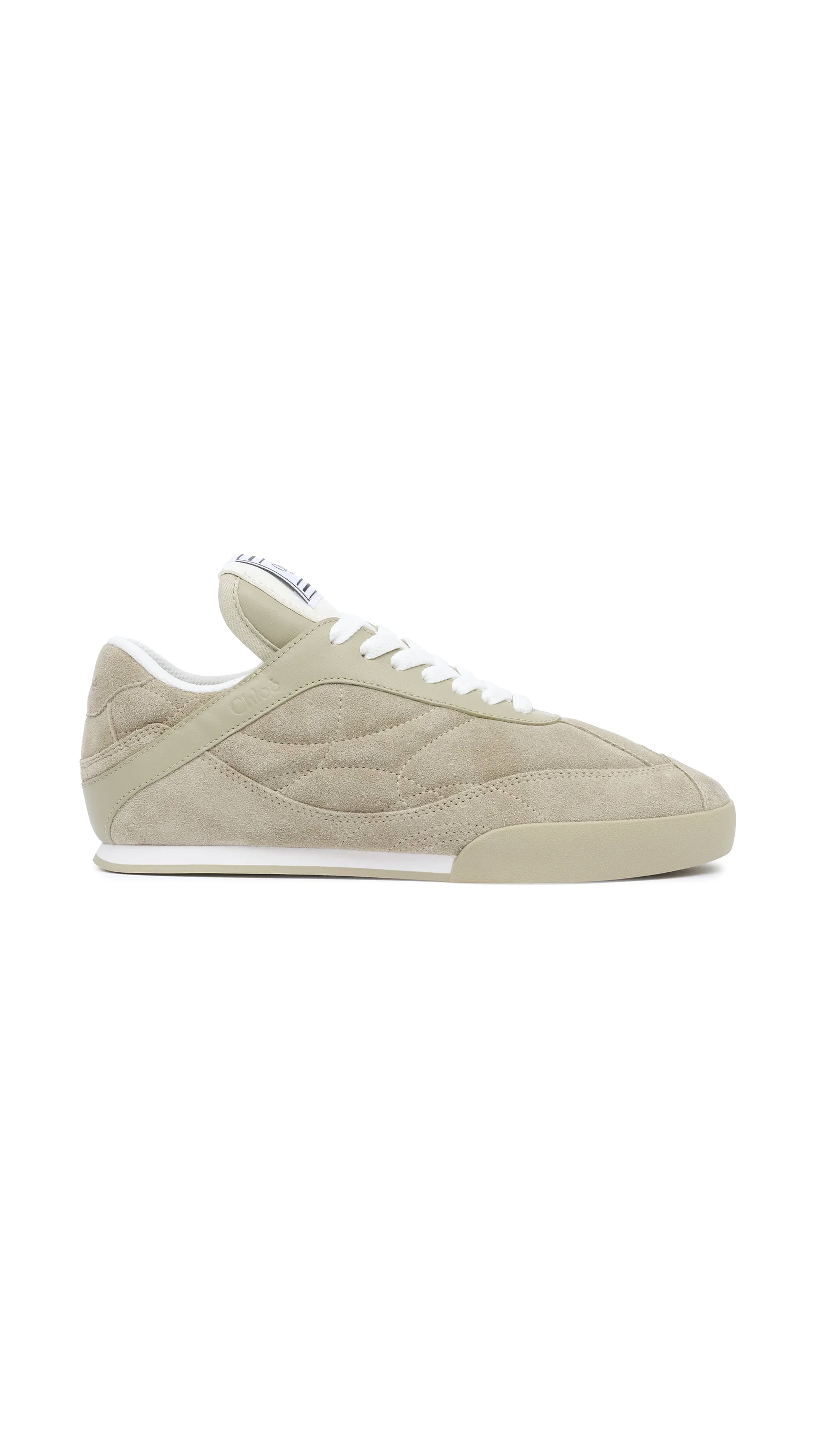 Chloé Kick Sneaker - Pale Khaki