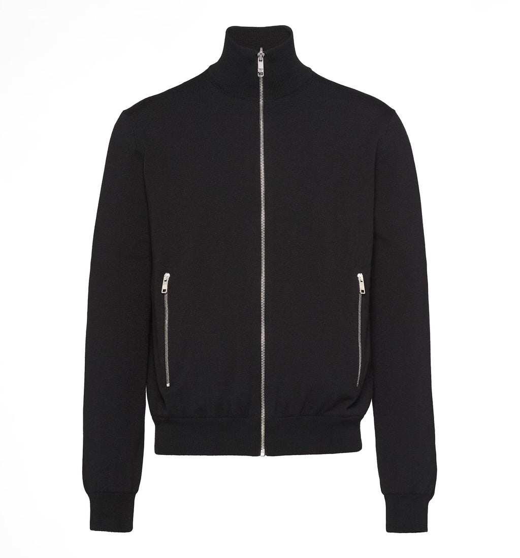 Reversible wool and Re-Nylon jacket