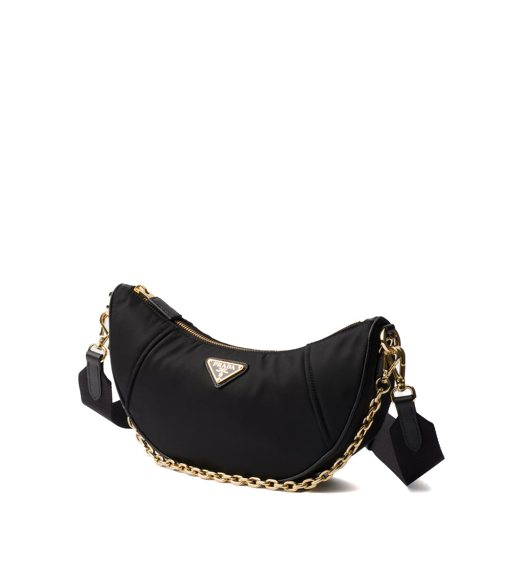 Demi-lune Re-Nylon shoulder bag