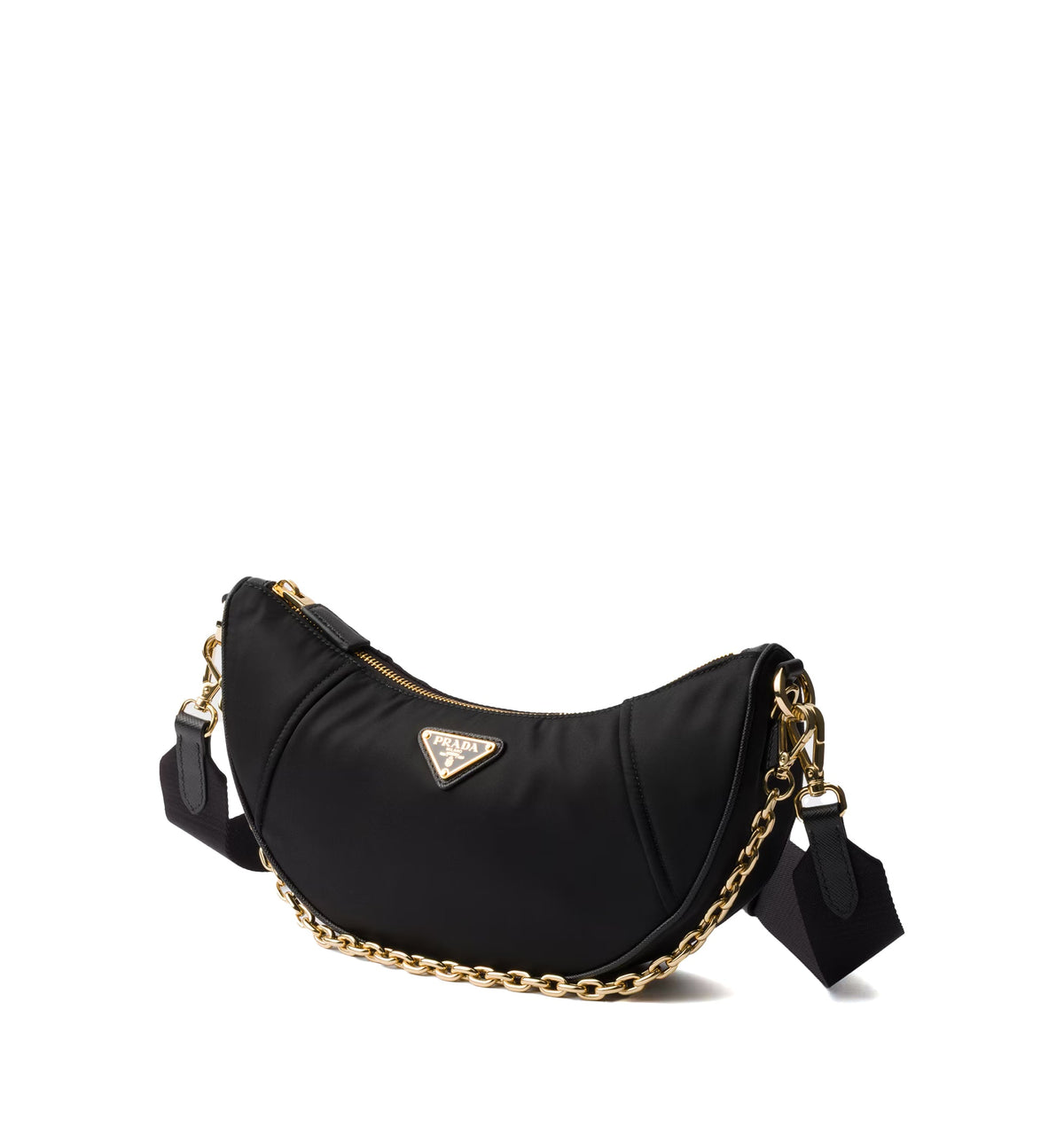 Demi-lune Re-Nylon shoulder bag