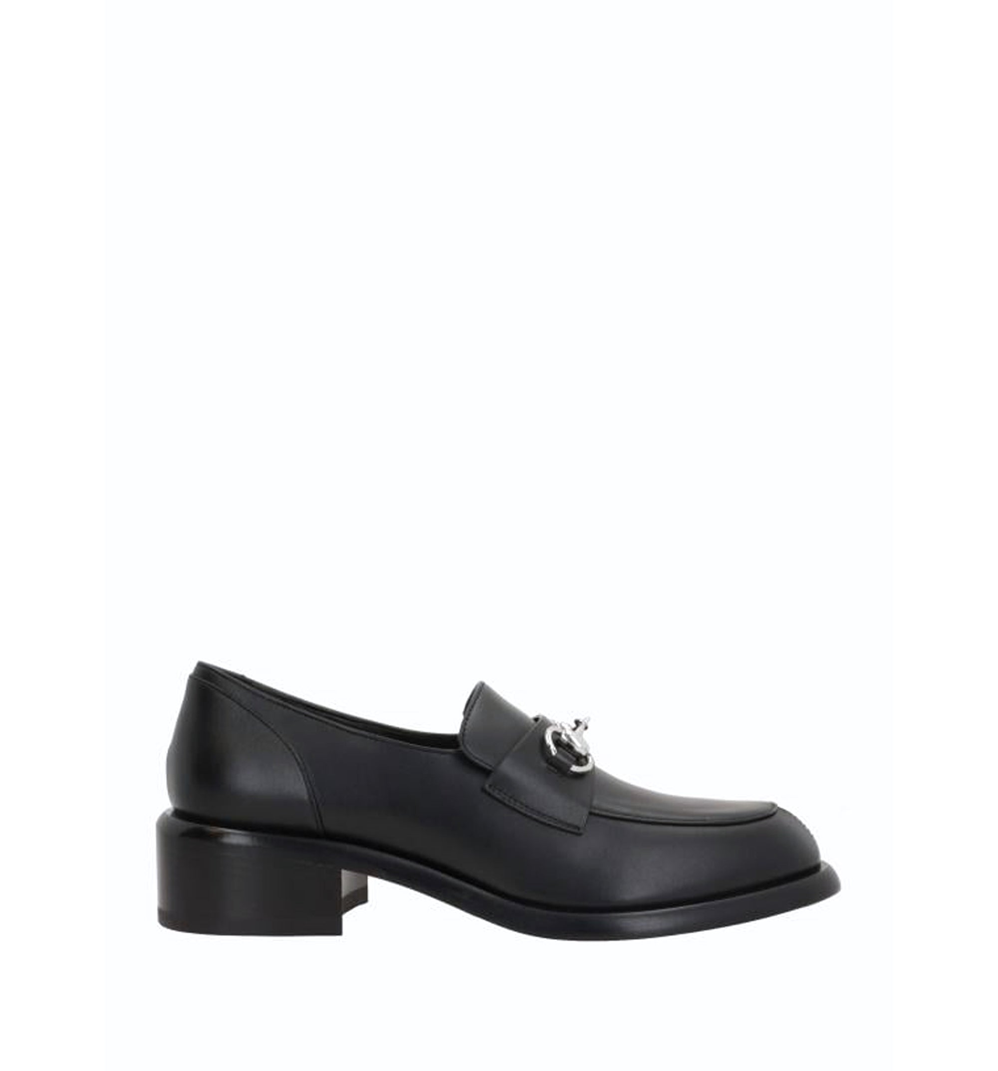 Smooth Leather Moccasin With Clamp