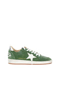 Ball Star Leather Sneakers - Green