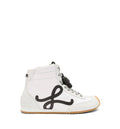 Ballet Runner 2.0 High-top In Nylon And Calfskin