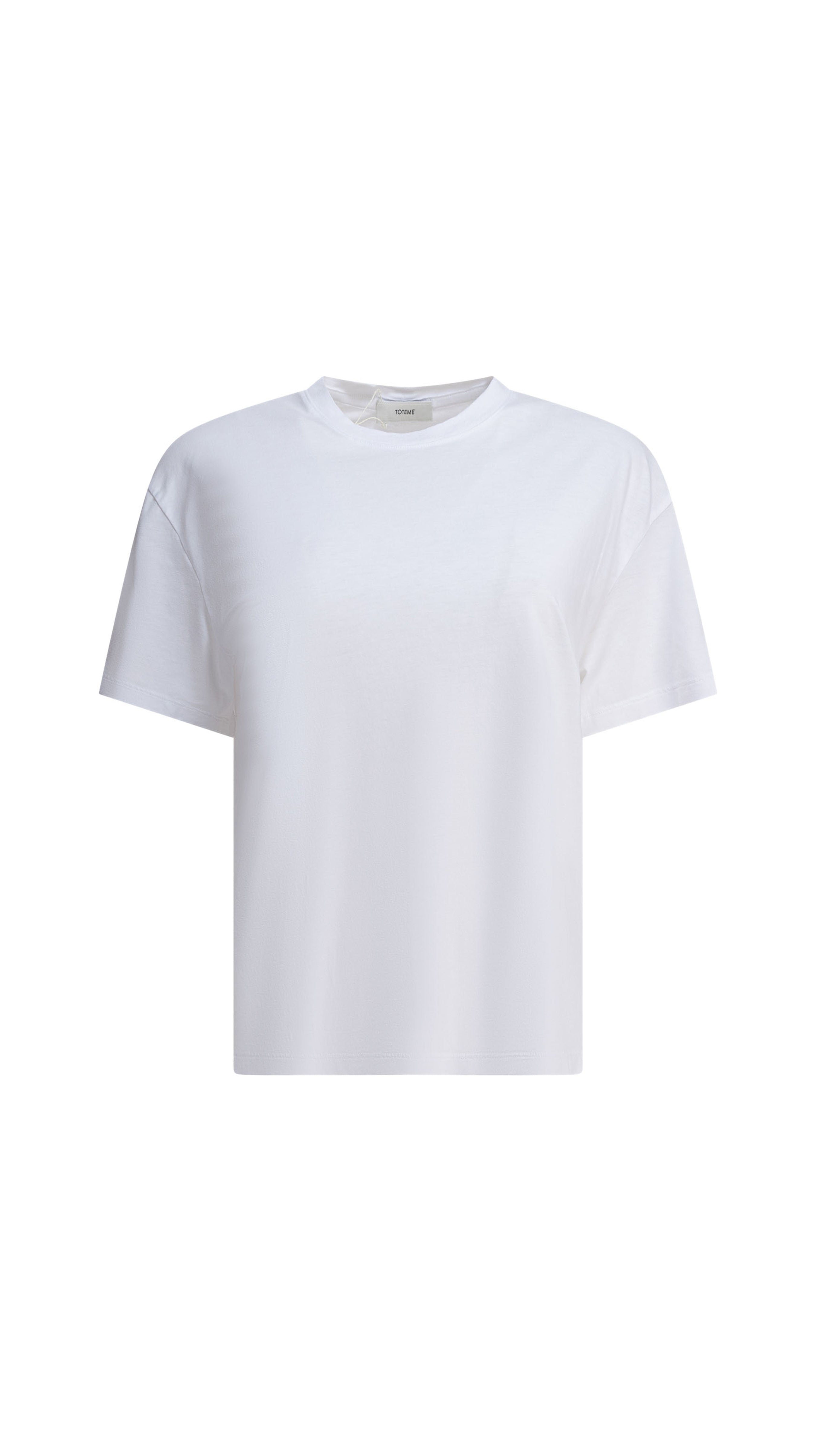 Classic Cotton Crewneck T-shirt - White