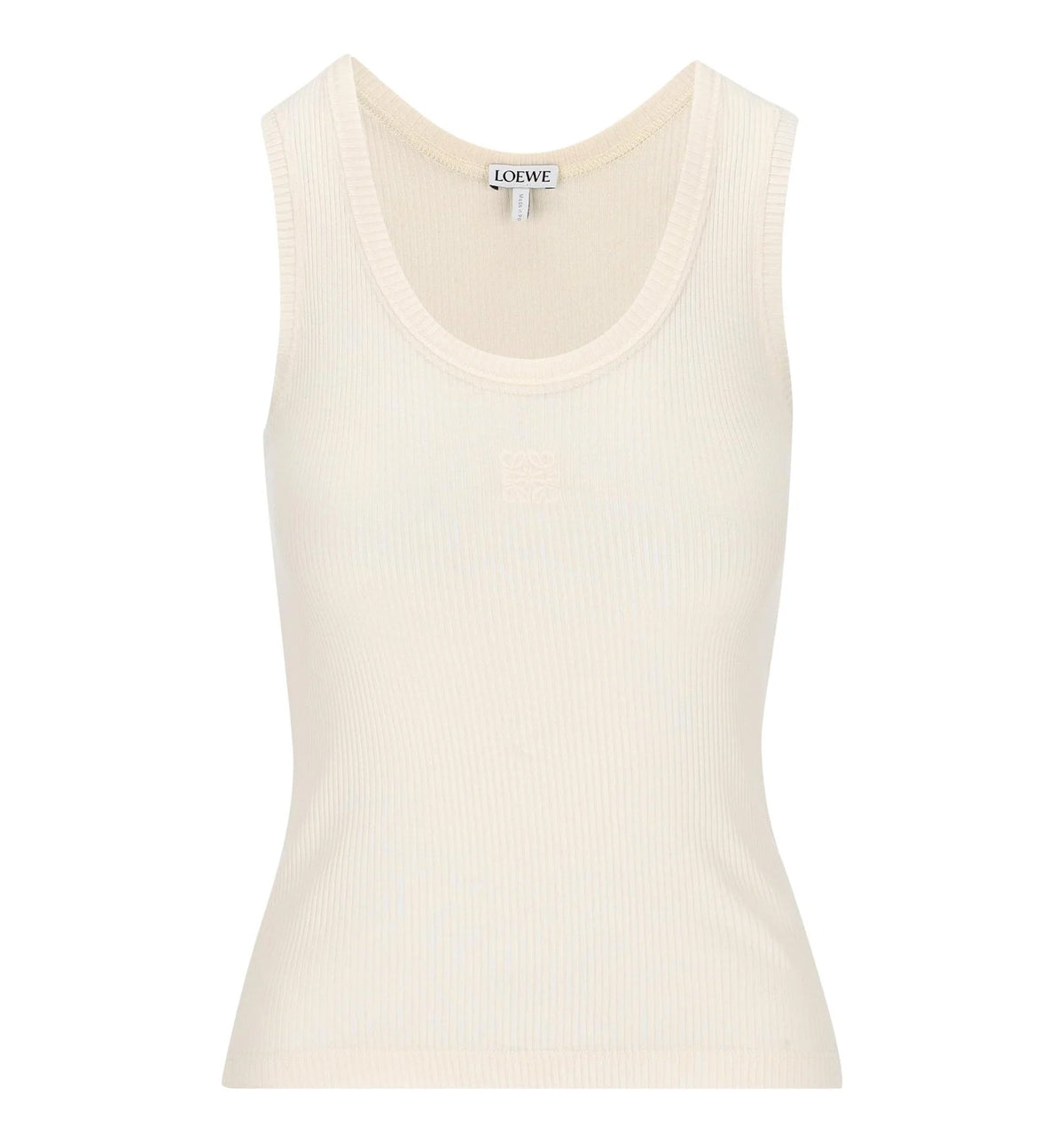 Anagram Tank Top in Silk