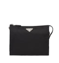 Re-Nylon and Saffiano leather necessaire