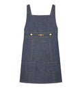 Empire Mini Dress in Denim