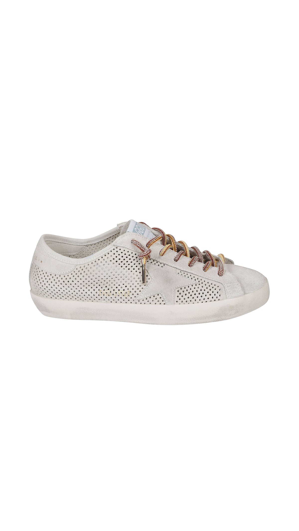 Super Star Lace-Up Sneakers - White