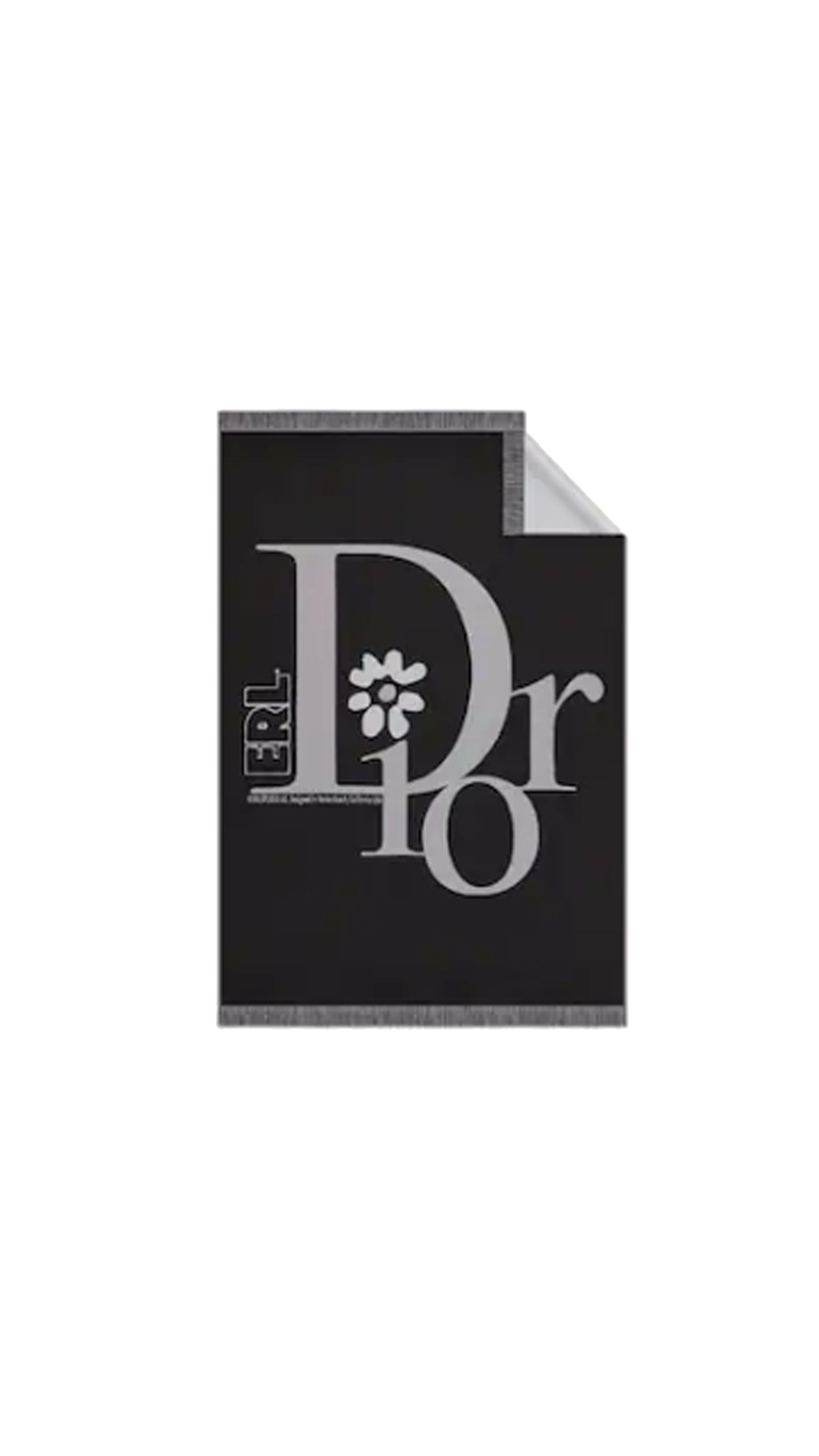 Cd Logo Scarf  Black