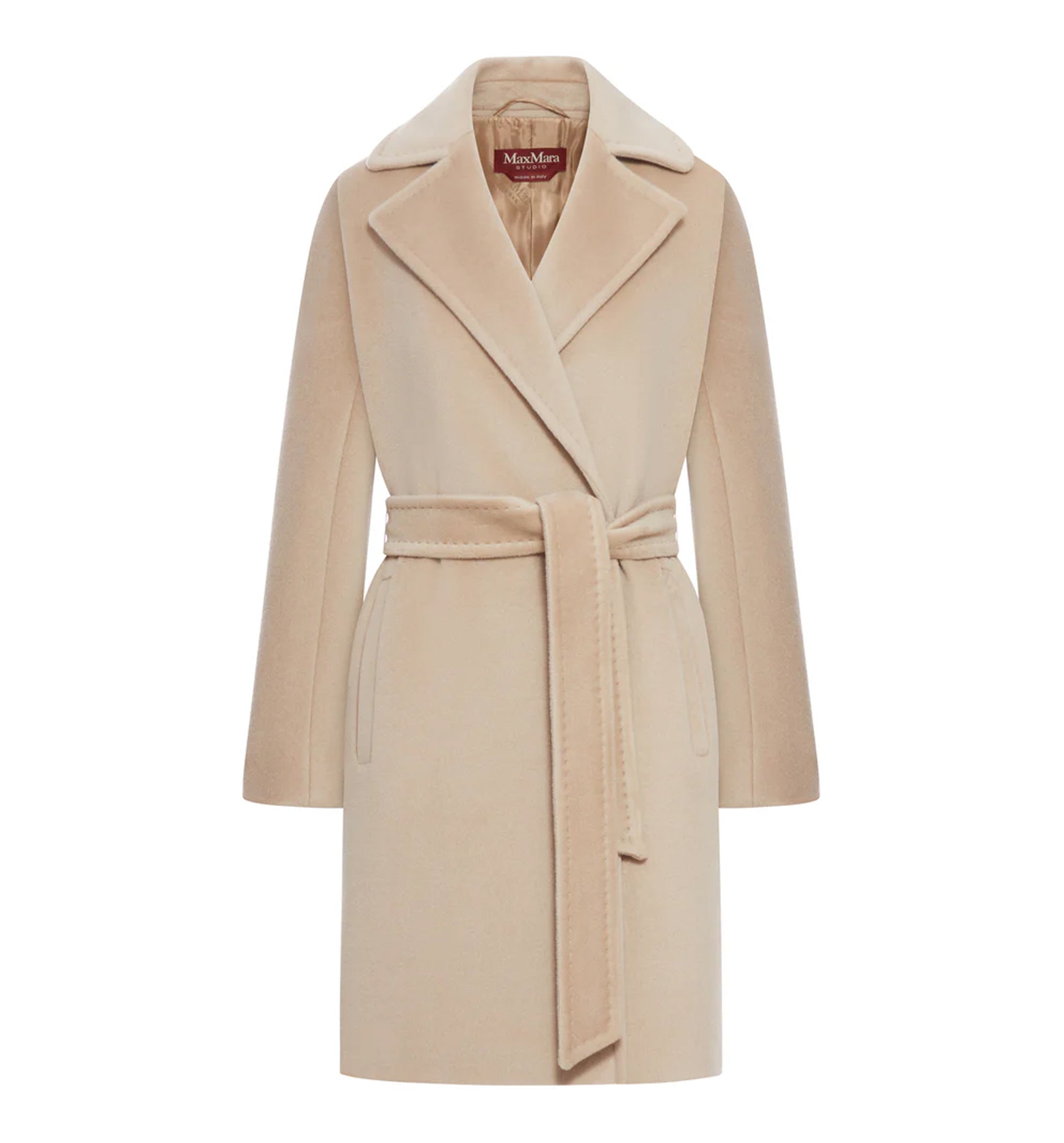 Scire Beaver Wool Robe Coat