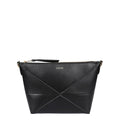 Puzzle Fold Pouch in Shiny Nappa Calfskin