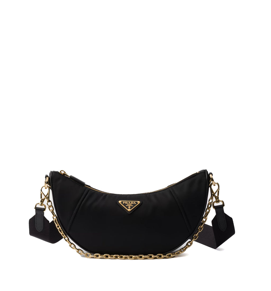 Demi-lune Re-Nylon shoulder bag