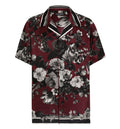 Peony ramage-print hawaii twill shirt