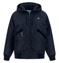 Re-Nylon blouson jacket with hood