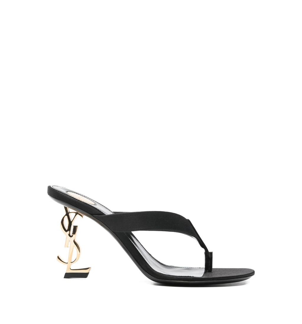 Opyum Mules In Satin Crepe