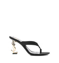 Opyum Mules In Satin Crepe
