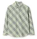Relaxed Fit Check Cotton Shirt
