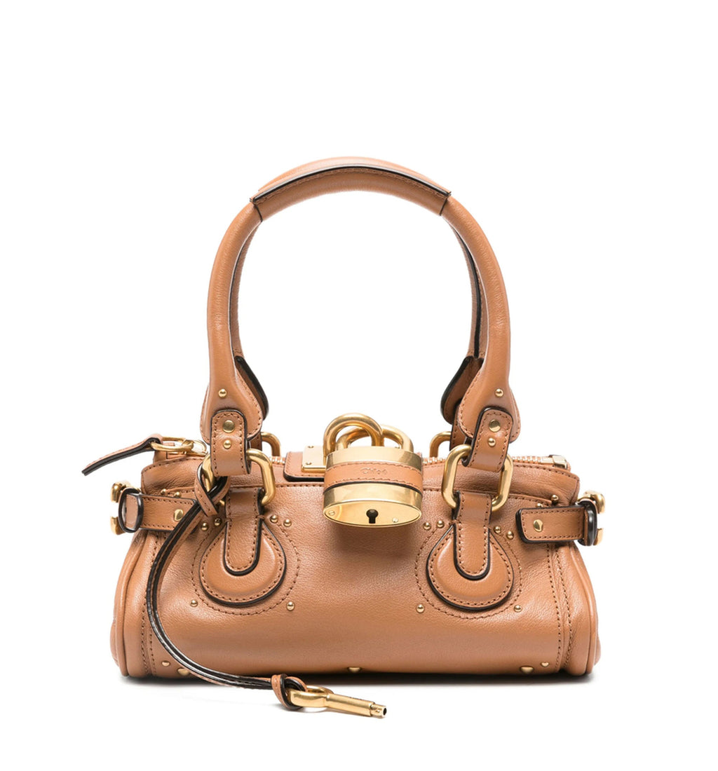 Small Paddington Bag In Grained Leather
