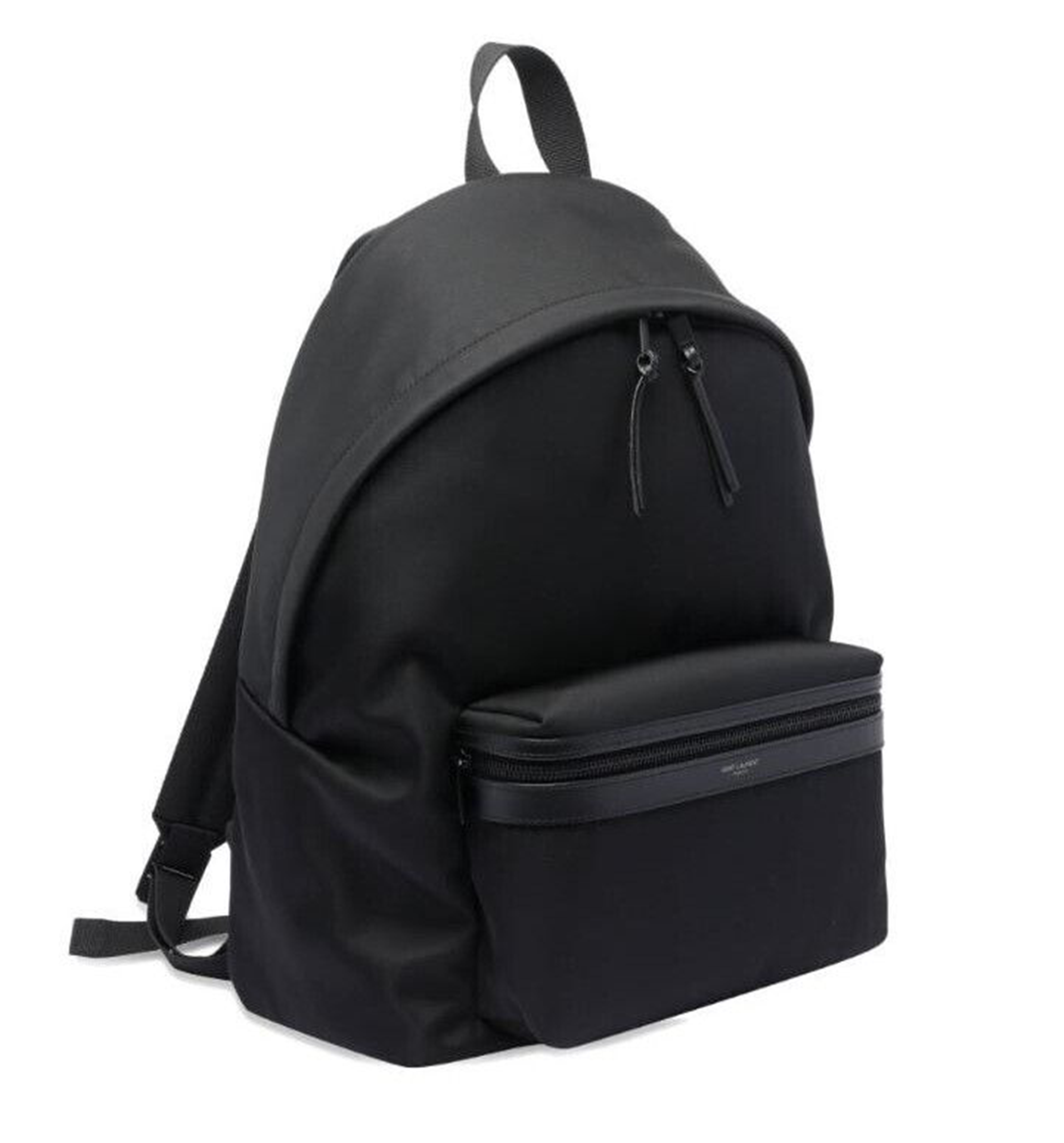 City Backpack in ECONYL®, Smooth Leather and Nylon