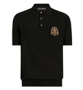 Virgin wool polo shirt