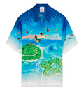 Beyond Destiny Short Sleeve Silk Shirt
