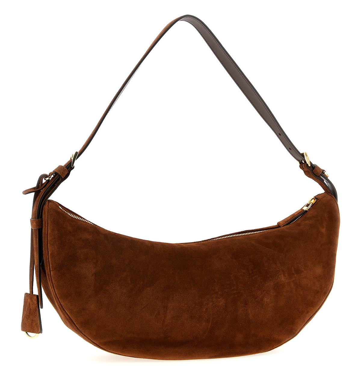 Large Prada Demi-Lune Crossbody Bag