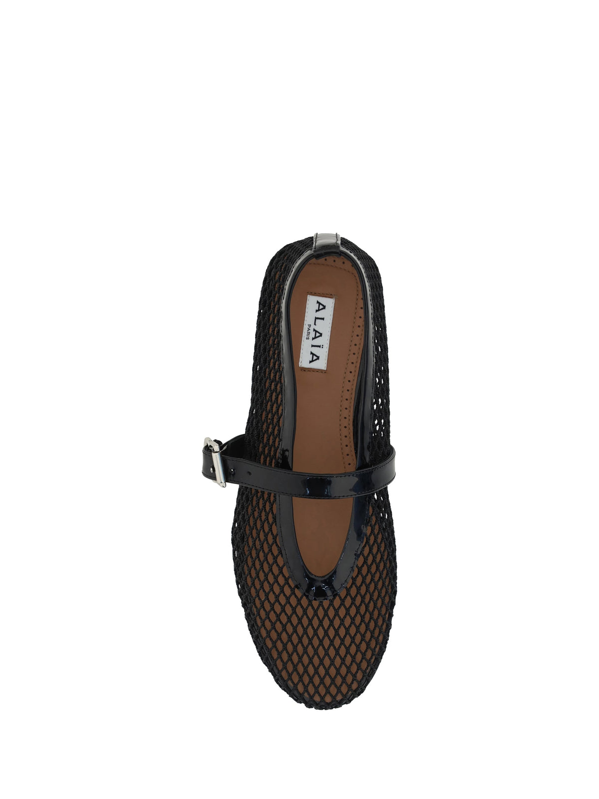 Fishnet Ballet Flats